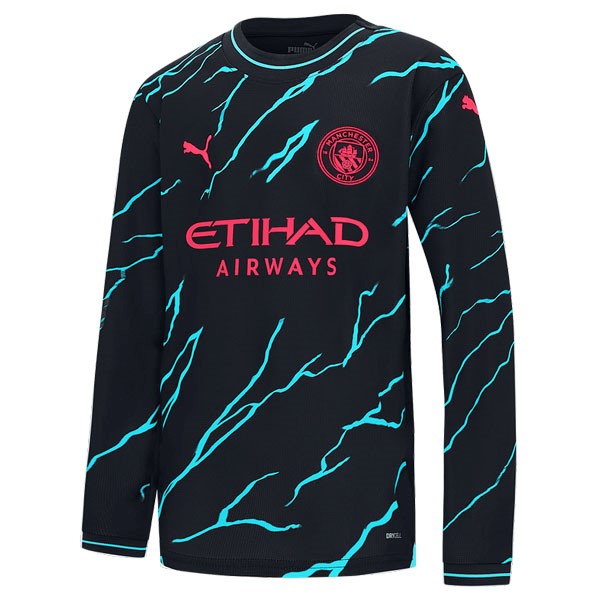 Tailandia Camiseta Manchester City 2ª ML 2023/24